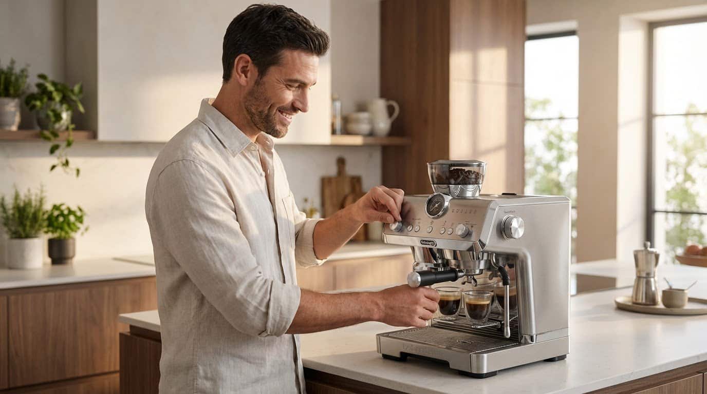 De’Longhi La Specialista Opera – Jak správně nastavit mlýnek a množství kávy pro perfektní espresso